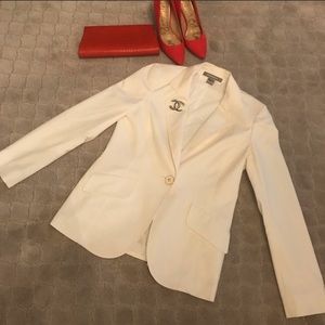 Ellen Tracy White Blazer